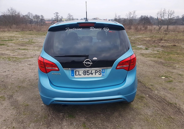 Opel Meriva cena 20000 przebieg: 227221, rok produkcji 2010 z Piotrków Kujawski małe 277